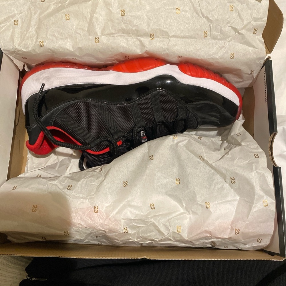 Black and Red Athletic Sneakers